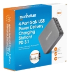 Imagen de Estación de carga PD con 4 puertos USB-C - 240 W