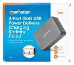 Imagen de Estación de carga PD con 4 puertos USB-C - 240 W