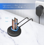Imagen de Gabinete QuickDock USB-C 2ptos SSD M.2 NVMe