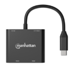 Imagen de Adaptador de USB-C PD a monitor Dual-HDMI para laptop y tablet