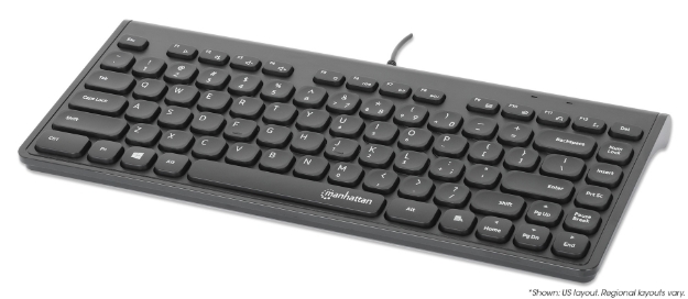 Imagen de *Teclado Chocolate USB cableado Negro