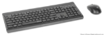 Imagen de Teclado y Mouse Optico Inalambrico 2.4G Negro combo