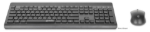 Imagen de Teclado y Mouse Optico Inalambrico 2.4G Negro combo