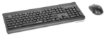 Imagen de Teclado y Mouse Optico Inalambrico 2.4G Negro combo