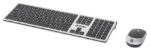 Imagen de Teclado y Mouse Optico Inalambrico 2.4G Negro combo