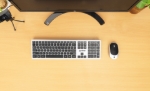 Imagen de Teclado y Mouse Optico Inalambrico 2.4G Negro combo