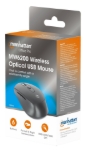 Imagen de Mouse Optico Inalambrico 6 botones 2.4G Negro