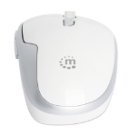 Imagen de Mouse Optico Inalambrico 6 botones Diestro 2.4G Blanco