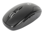 Imagen de Mouse Optico Inalambrico 6 botones Diestro 2.4G Negro