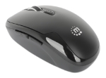 Imagen de Mouse Optico Inalambrico 6 botones Diestro 2.4G Negro
