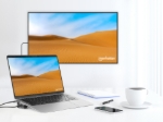 Imagen de Docking USB-C 10 ptos con MST, 2xHDMI, 3xUSB-A, USB-C, USB-C PD, RJ45, SD-micro SD