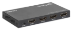 Imagen de Switch HDMI 4K@60Hz, 3 entradas compacto negro