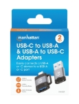Imagen de Kit de adaptadores USB-C a USB-A y USB-A a USB-C