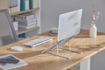 Imagen de Soporte laptop p/Escritorio, de posiciones, aluminio, Premium