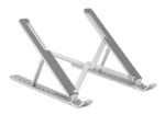 Imagen de Soporte laptop p/Escritorio, de posiciones, aluminio, ECO