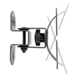 Imagen de Soporte Monitor p/1 Monitor 13 a 32" Pared, Articulado