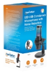 Imagen de Micrófono Omnidireccional USB con LED RGB y cancelación de ruido