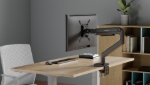 Imagen de Soporte Monitor p/1 Monitor 17 a 49" Escritorio, pistón