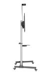 Imagen de Soporte TV tipo Carro 100 kg, 60 a 80", Aluminio