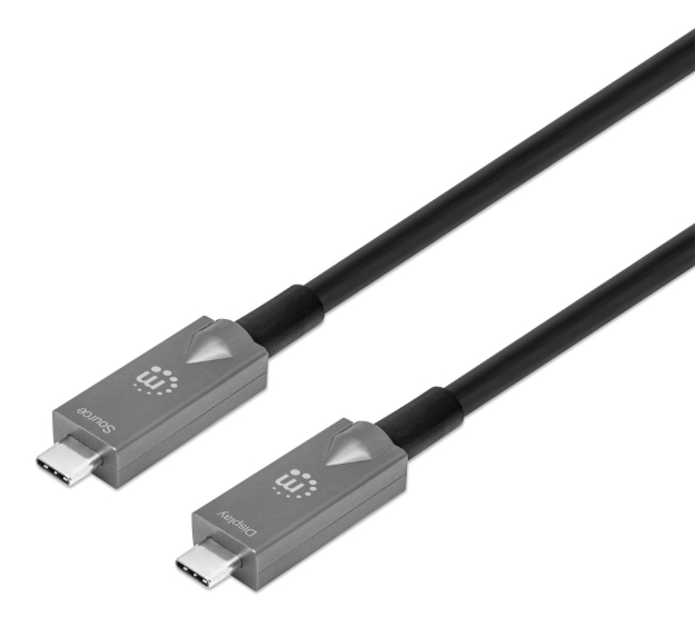 Imagen de Cable USB-C de fibra óptica (AOC) USB 3.2 Gen 2, 4K@30Hz 60W / 3 A 10m