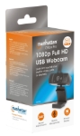 Imagen de Camara Web Full HD USB Rotacion 360 Negra