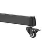 Imagen de Soporte TV tipo carro 120kg, 60" a 120", manivela, altura ajustable