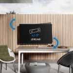 Imagen de Soporte TV p/pared 50kg, 37" a 90", exteriores, articulado