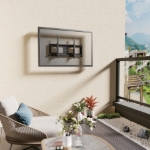Imagen de Soporte TV p/pared 80kg, 37" a 90", exteriores, antirrobo
