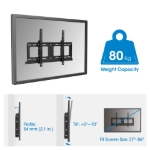 Imagen de Soporte TV p/pared 80kg, 37" a 90", exteriores, antirrobo