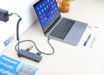Imagen de Docking Station USB-C 9 en 1 con HDMI 4K y PD 100 W