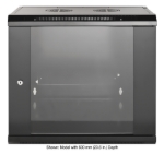 Imagen de Gabinete 19" Mural Flatpack  9U 570x450