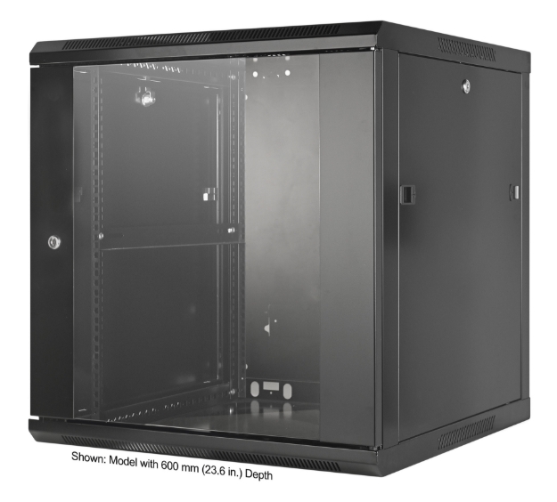 Imagen de Gabinete 19" Mural Ensamblado 12U 600x450