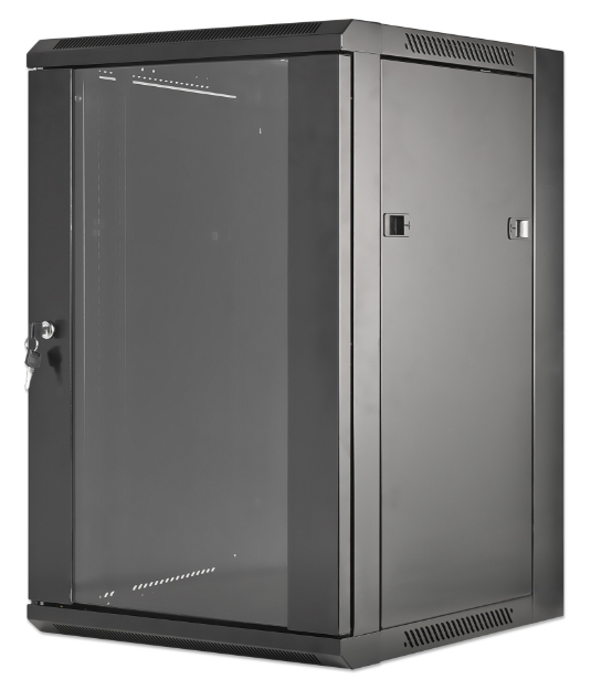 Imagen de Gabinete 19" Mural Flatpack 15U 570x450