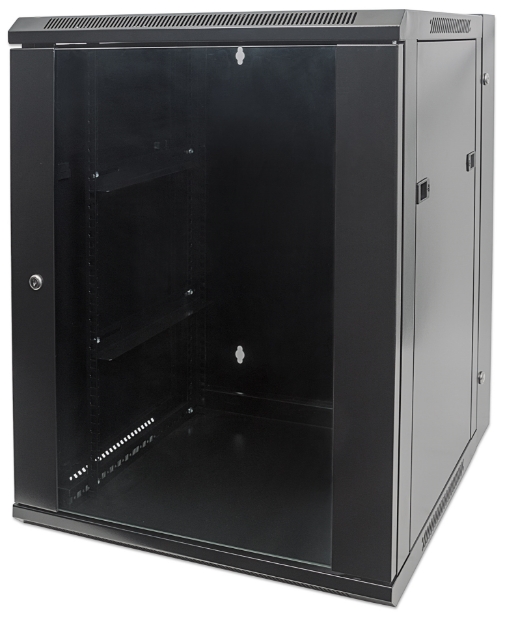 Imagen de Gabinete 19" Abatible 15U, 550mm prof,  Ensamblado