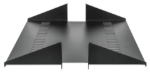 Imagen de Charola Rack 19", doble lado 2U, 45cm Vent. 25kg