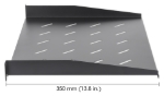 Imagen de Charola Rack 19", 1U, 35cm Vent. 25kg