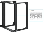 Imagen de Rack 19" Abierto Mural 12U 500x450, Flatpack