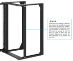 Imagen de Rack 19" Abierto Mural 15U 500x450, Flatpacko