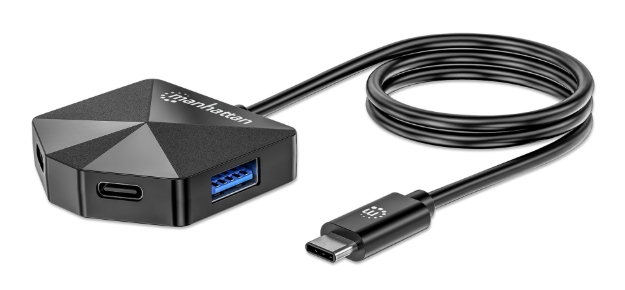 Imagen de Hub USB-C 3.2 con 4 puertos 2 USB-A y 2 USB-C