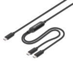 Imagen de Cable de carga USB-C doble 100 W, 2 m (7 ft)