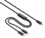 Imagen de Cable de carga USB-C doble 100 W, 2 m (7 ft)