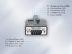 Imagen de Convertidor USB-C a Serial DB9-M / RS232, 1m