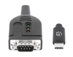 Imagen de Convertidor USB-C a Serial DB9-M / RS232, 1m